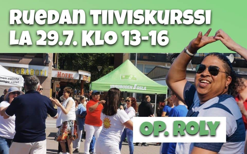 MENNEITÄ KURSSEJA: RUEDAN TIIVISKURSSI OLI LAUANTAINA 29.7.2023