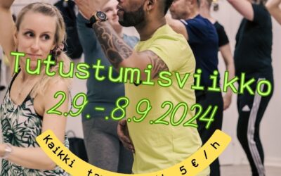 Syyskausi alkaa 2.9. Tutustumisviikolla!