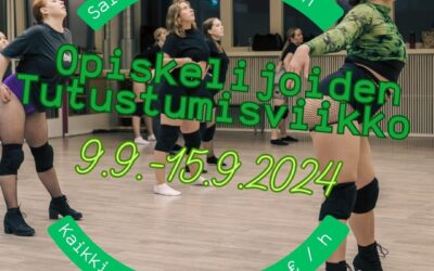 Opiskelijoiden tutustumisviikko 9.9.-15.9.